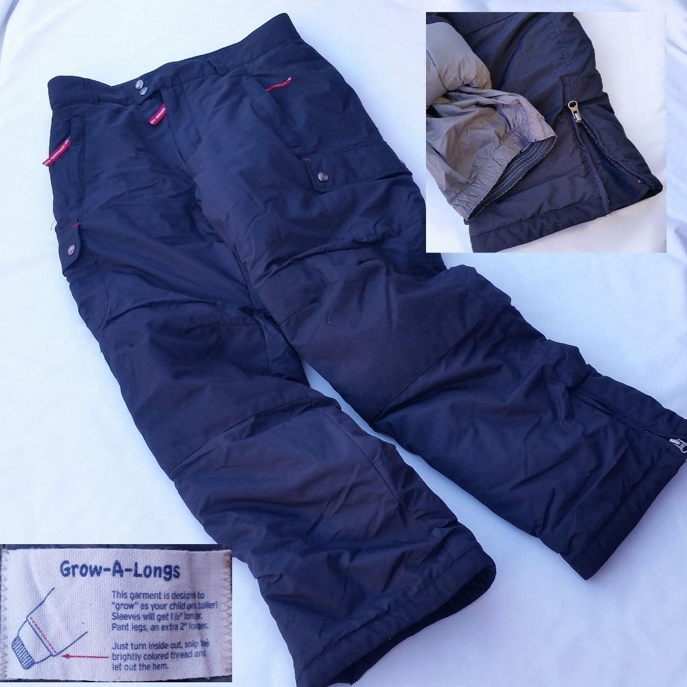 LANDS' END Unisex Insulated Snowboard Ski Pants
